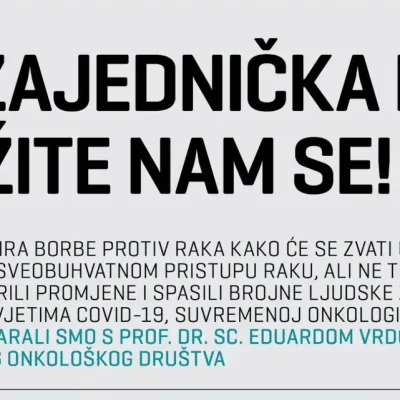 Ovo je zajednička borba - pridružite nam se